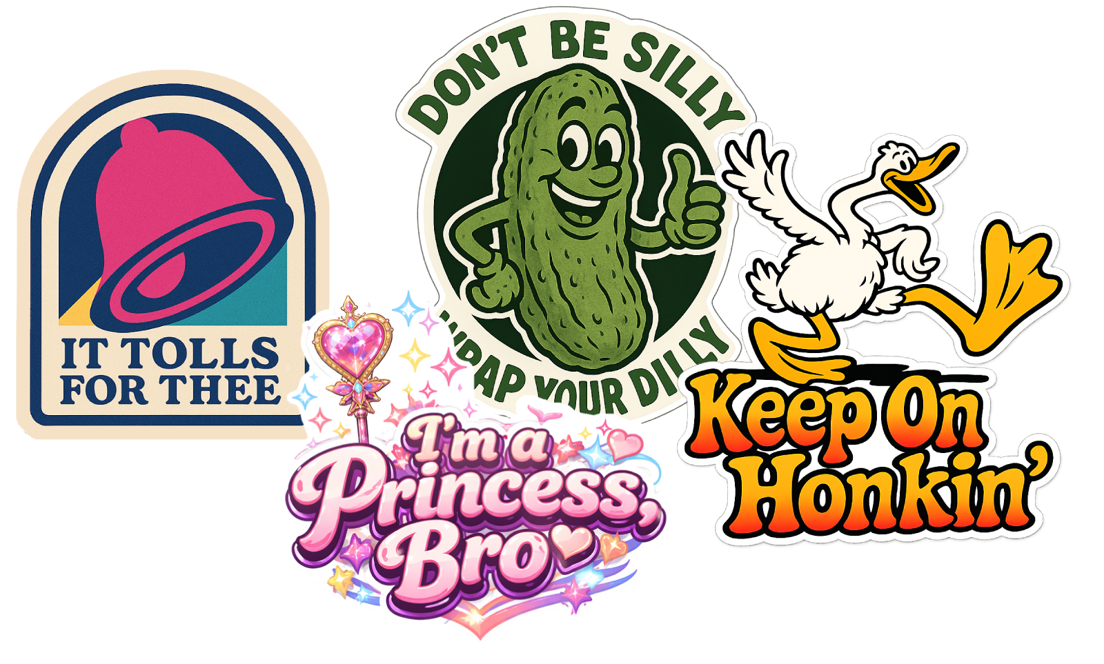 Lil Bro stickers